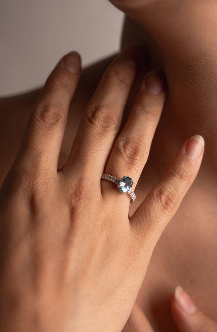 Anillo Horizonte Azul