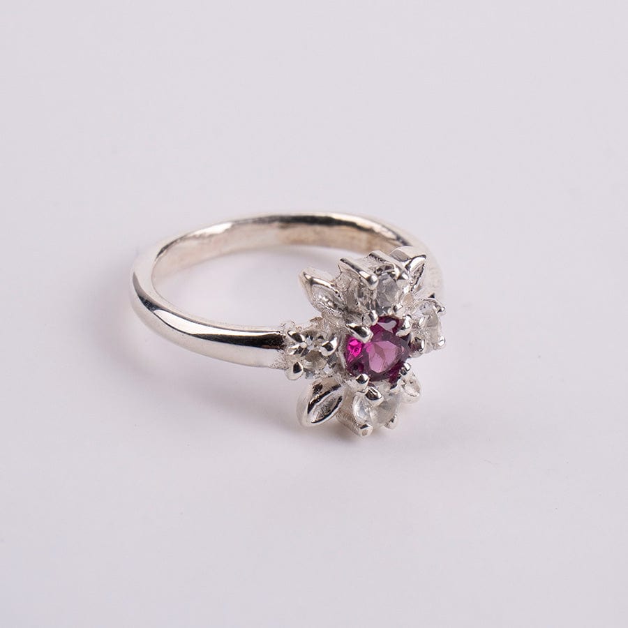 Anillo Pandora Rodolita