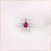 Anillo Pandora Rodolita