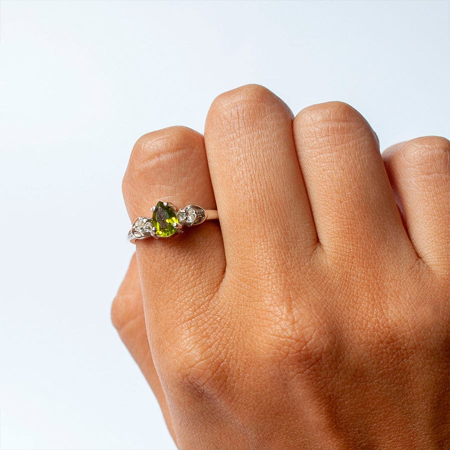 Anillo Afrodita Peridoto