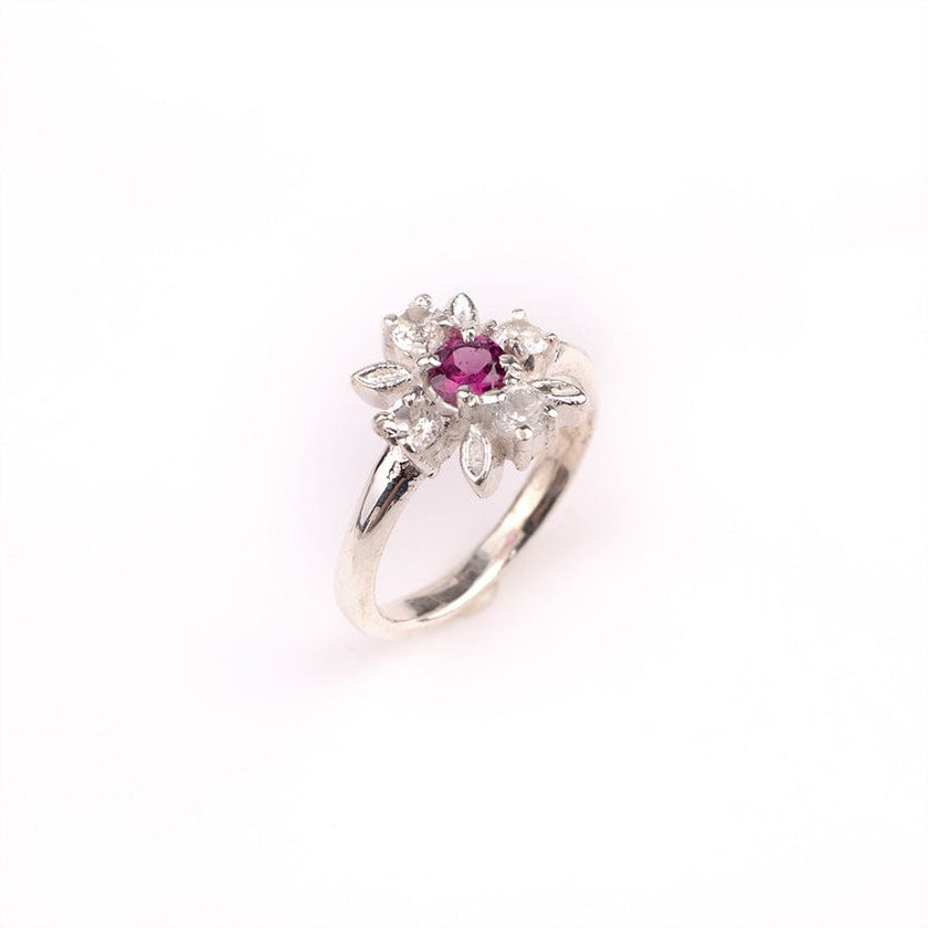 Anillo Pandora Rodolita